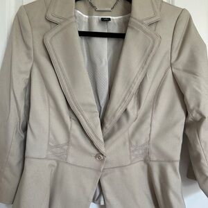 White House Black Market Taupe Blazer